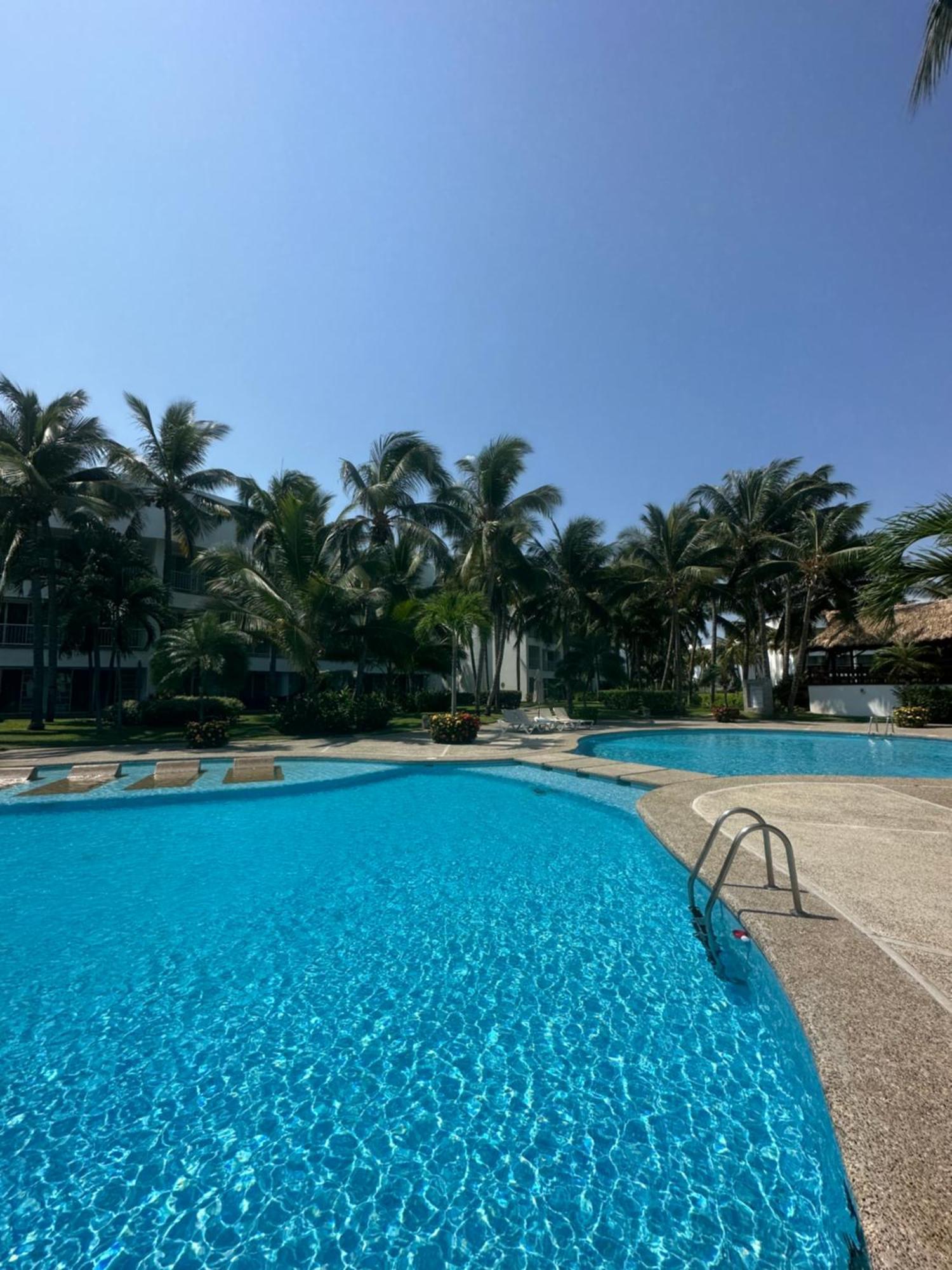 Lujoso Departamento En Con Alberca Y Club De Playa Appartamento *